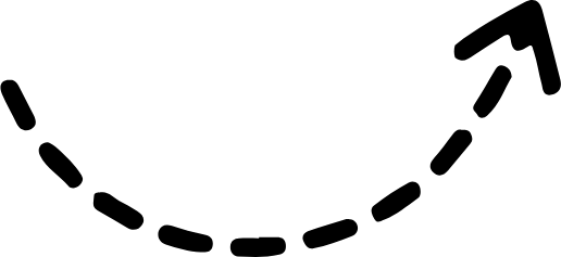 Illustration of an arrow pointing after before