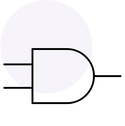 Logic Gates AND Calculator