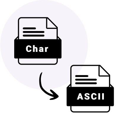 Char to ASCII Converter