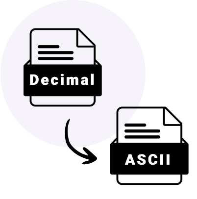 Decimal to ASCII Converter