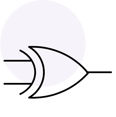 Logic Gates XOR Calculator