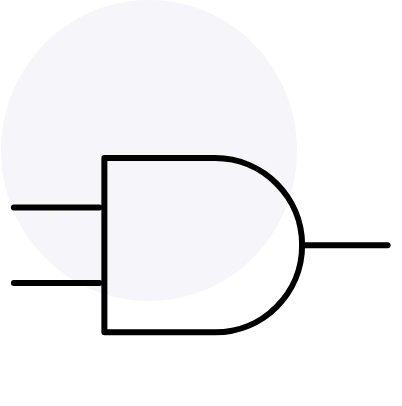 Logic Gates AND Calculator