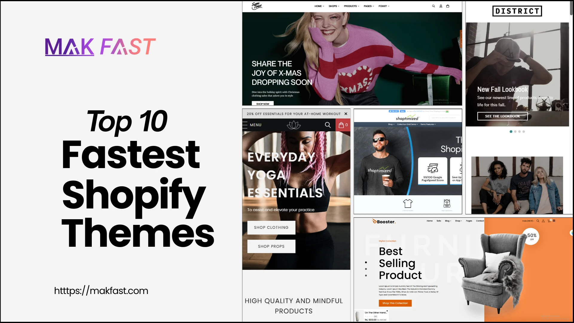 Fastest Shopify Themes